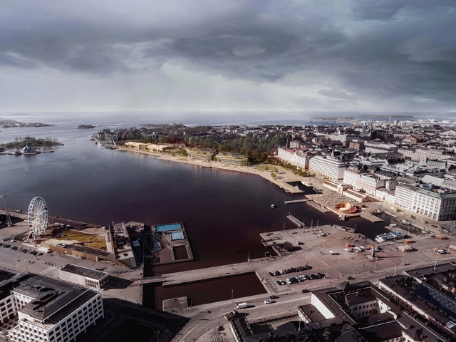 White Arkitekter e K2S Architects vencem concurso para projetar novo destino cultural à beira-mar em Helsinki - Imagem de Destaque
