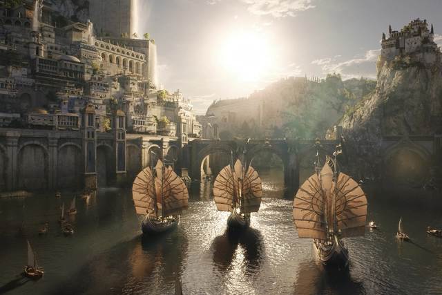 A arquitetura de J. R. R. Tolkien: Os Anéis do Poder  - Imagem de Destaque