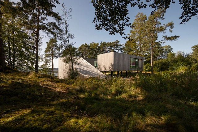 Villa Grieg / Saunders Architecture - Exterior Photography, Houses, Forest