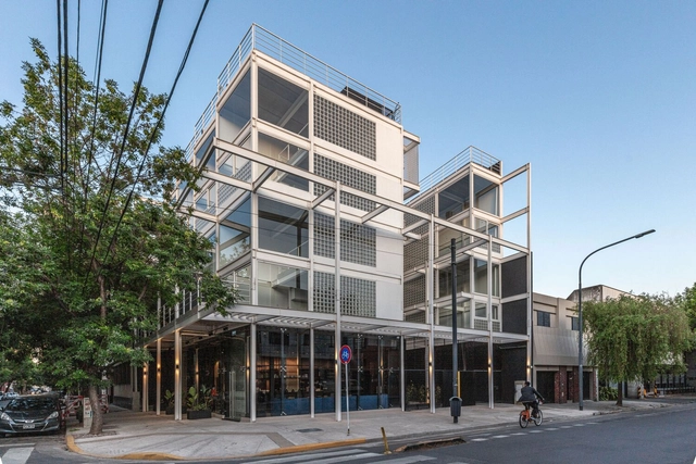 Edificio Darwin 1111 / Hermanos Goldenberg - Fotografía exterior, Apartamentos, Fachada