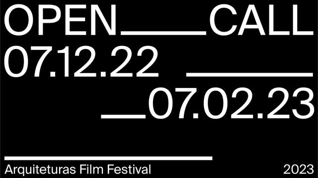 Chamada aberta para o Arquiteturas Film Festival: envie seu filme - Imagem de Destaque