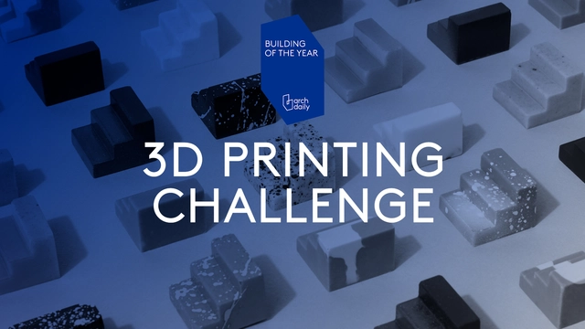 Desafío de Impresión 3D: Diseña el trofeo del ArchDaily Building of the Year - Imagen Principal
