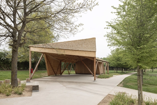 Refugio en el bosque / Atelier MA - Fotografía exterior, Cabañas & Lodges, Jardín, Fachada