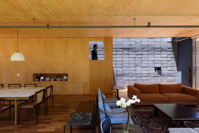 Casa Juquiá / UNA MUNIZVIEGAS - Fotografia de Interiores, Casas, Viga, Mesa, Cadeira