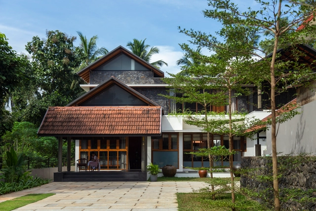 Inclined Home / casa design studio - Exterior Photography, Houses, Garden, Facade