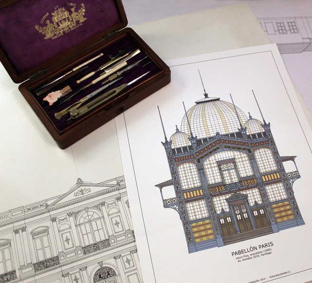 Patrimonio ilustrado: Conservando la arquitectura chilena a través del dibujo - Imagen Principal