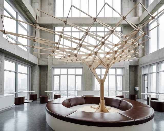 Tree Series Installation / JK-AR - Interior Photography, Temporary Installations