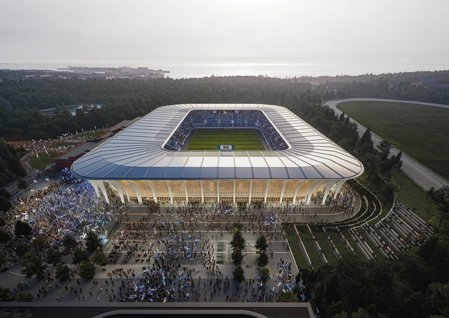 Zaha Hadid Architects, Sweco and Tredje Natur Selected to Design the New Aarhus Stadium in Denmark - Featured Image