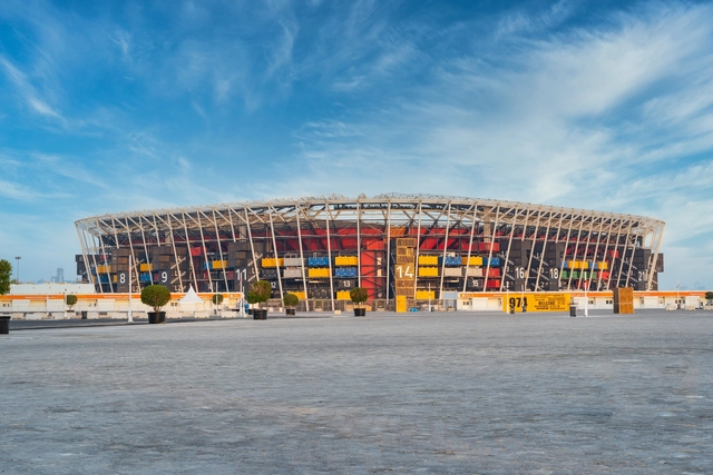 Trabajadores comienzan a desmantelar el Estadio 974 de Qatar, el primer estadio temporal de la Copa del Mundo - Imagen Principal