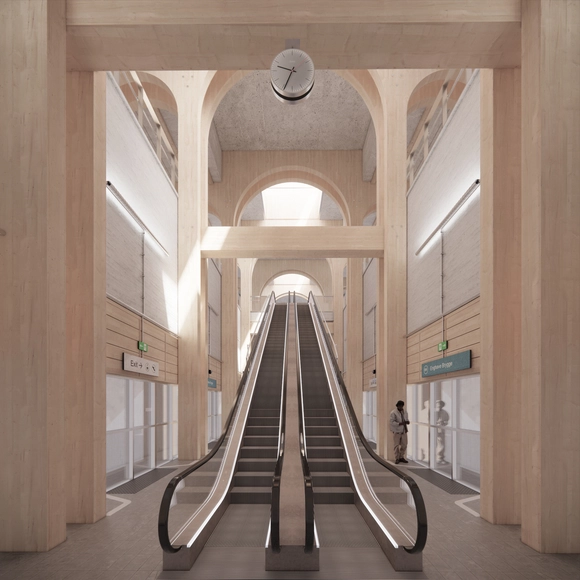 Copenhague selecciona a JAJA Architects para desarrollar nuevas estaciones de metro más eficientes - Imagen Principal