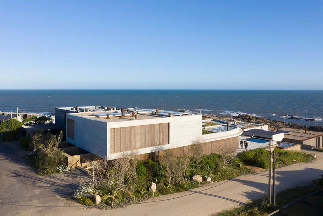 Casa Gaviota / Grimaldi - Nacht arquitectos - Fotografia de Exterior, Casas, Fachada, Costa