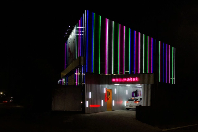 Nuu Motel / Rodapé Arquitetura - Fotografia de Interiores, Interiores De Hospitalidade E Entretenimento, Fachada