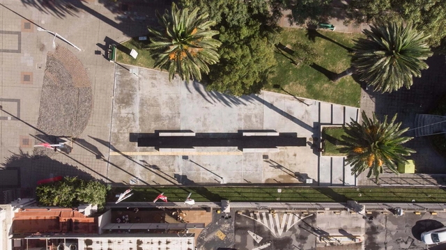 Memorial ex penal Puntas Carretas / Federico Lagomarsino + Federico Lapeyre + TATÚ Arquitectura - Fotografía exterior, Instalaciones Y Estructuras, Fachada