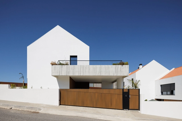 Casas BD / Esquissos - Arquitectura e Consultoria - Fotografia de Exterior, Casas, Fachada, Porta