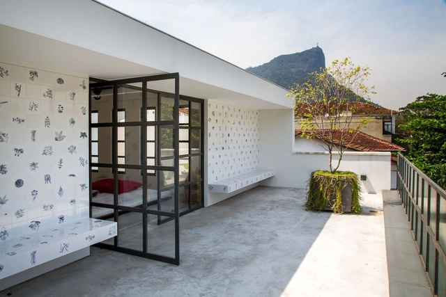 Atelier Horto / Siqueira + Azul Arquitetura - Fotografia de Exterior, Arquitetura De Escritórios, Porta, Fachada, Cerca