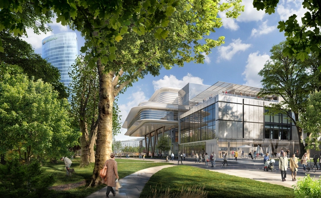 Ampliação do Museu de Belas Artes de Bilbao de Foster + Partners começa a ser construída - Imagem de Destaque