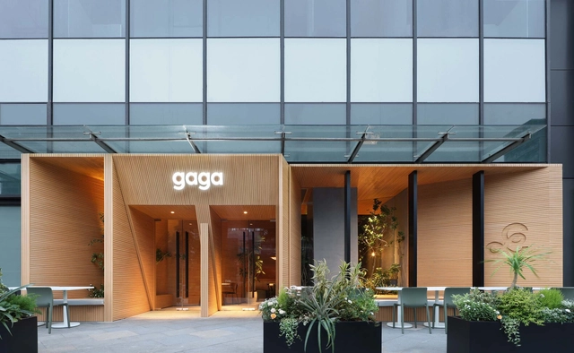 gaga·城市绿洲  生长不息 / UND设计事务所 - 室内图, 室内设计, 厨房, 门, 表皮