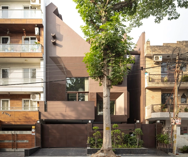 Brut 之家 / RENESA Architecture Design Interiors Studio - 建筑图, 独立住宅, 庭院, 表皮