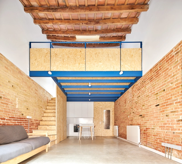 105JON Reforma de casa entre empenas cegas / Vallribera Arquitectes - Fotografia de Interiores, Renovação, Porta, Fachada, Iluminação