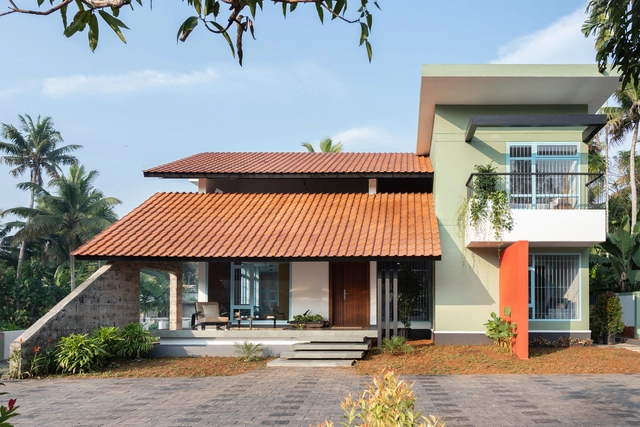 Inara House / CLAY COOP Architects - Exterior Photography, Houses, Facade, Door