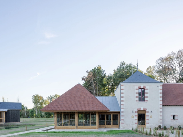 Les Sources de Cheverny Hotel / Collet Muller Architectes - Exterior Photography, Hotels, Facade
