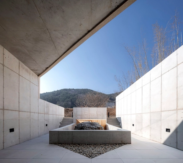 三个院子，Dolmenic 之家 / TURTLE Architects - 建筑图, 独立住宅, 表皮, 梁
