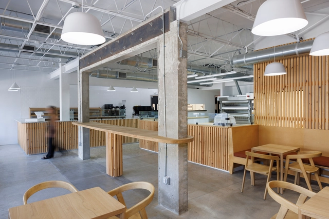 Caracas Bakery / Acta Studio - Interior Photography, Restaurant, Kitchen, Table, Lighting, Chair