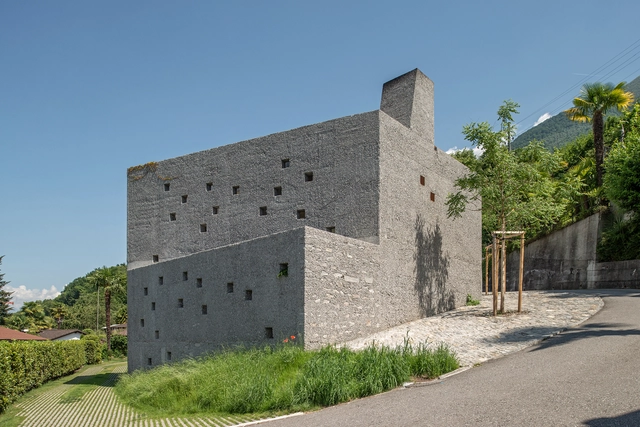 San Nazzaro 住宅 / Wespi de Meuron Romeo architects - 建筑图, 细部, 表皮