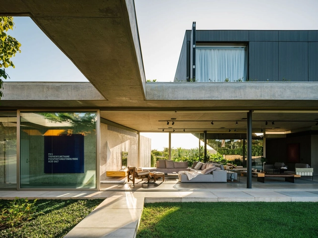 Colina House / FGMF - Exterior Photography, Houses, Garden, Facade, Bench