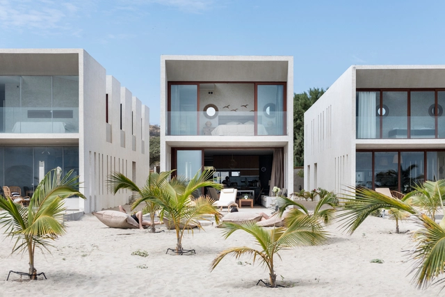 Casa Casamar / Cuatro Cero Cuatro Arquitectura - Fotografía exterior, Vivienda Colectiva, Fachada, Puerta