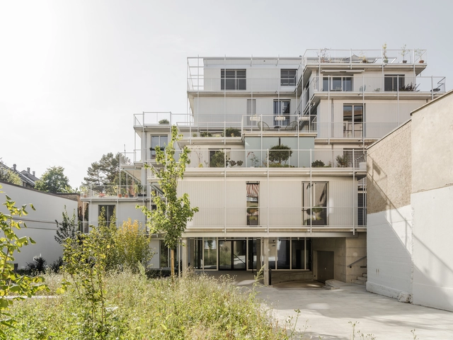 Apartamentos Landskronhof / HHF - Fotografía exterior, Residencial, Fachada, Puerta, Balcón