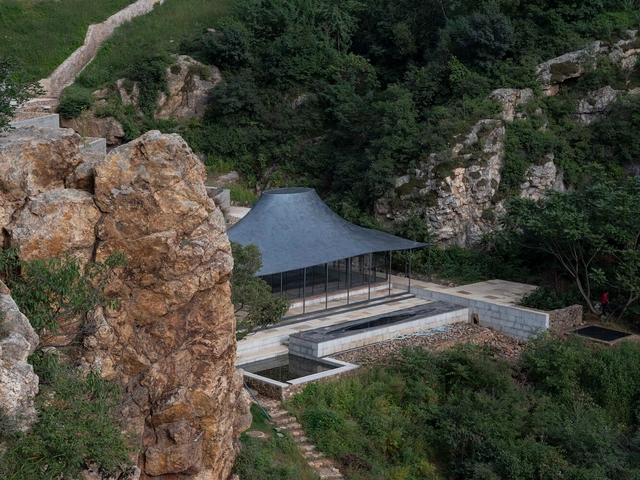 金山岭上院 / 大舍建筑设计事务所 - 建筑图, 修道院, 花园