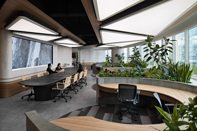 Saham Rakyat Office / Angkasa Architects - Interior Photography, Offices Interiors, Table, Chair