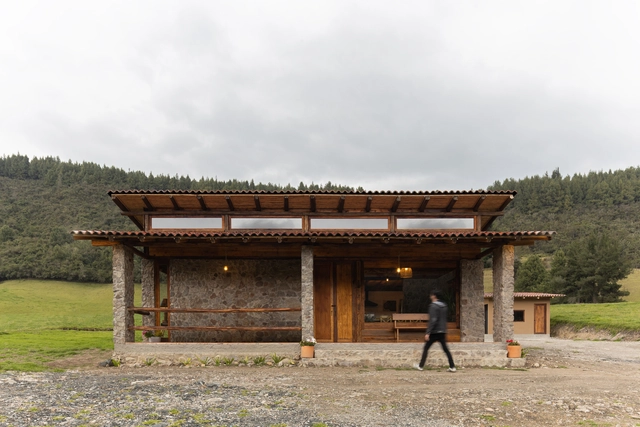 El Refugio / Pedro Moncayo Torres arquitectura - Fotografía exterior, Casas, Fachada, Puerta