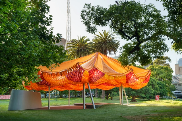 MPavilion 2022 / all(zone) - Fotografía exterior, Instalaciones Temporales, Jardín