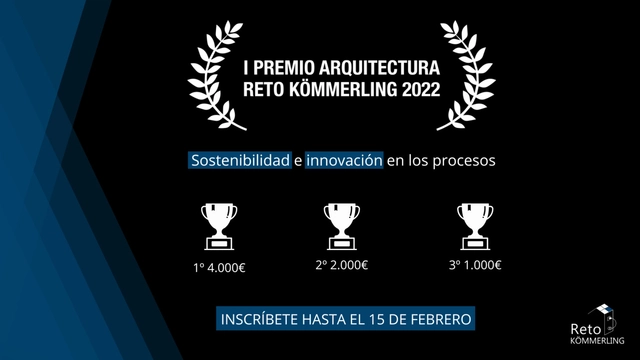 I Premio de Arquitectura Reto KÖMMERLING - Imagen Principal