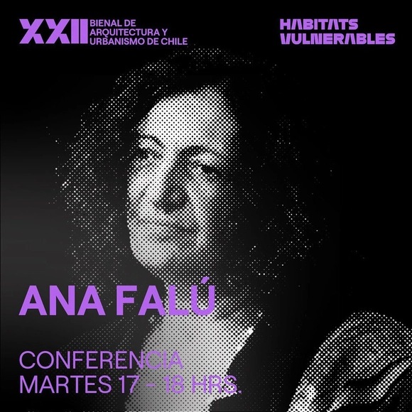 Conferencia Ana Falú / XXII Bienal de Chile - Imagen Principal