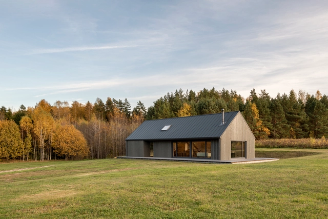 Lithuanian Man Cave / Devyni Architektai - Exterior Photography, Houses, Facade, Forest