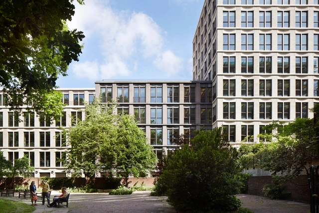 The Featherstone Building / Morris+Company  - Exterior Photography, Decoration & Ornament, Garden, Facade, Bench
