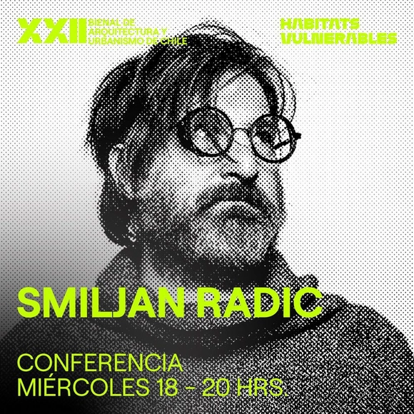 Conferencia Smiljan Radic / XXII Bienal de Arquitectura de Chile - Imagen Principal