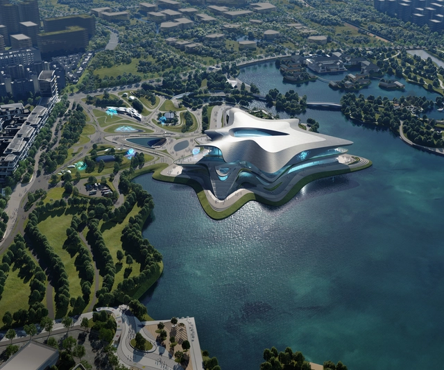 El Museo de Ciencia Ficción diseñado por Zaha Hadid en Chengdu albergará la Worldcon 2023 - Imagen Principal