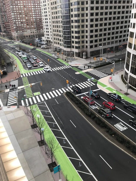 ¿Cómo el urbanismo táctico ayudó a conquistar las calles de la ciudad de Jersey? - Imagen Principal