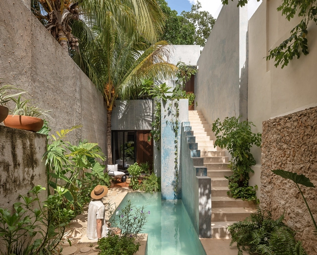Casa Lorena / Workshop, Diseño y Construcción - Exterior Photography, Houses, Garden, Facade, Stairs, Chair