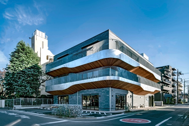 Enhako 大楼 / Organic Design Inc. - 建筑图, 商业建筑, 表皮