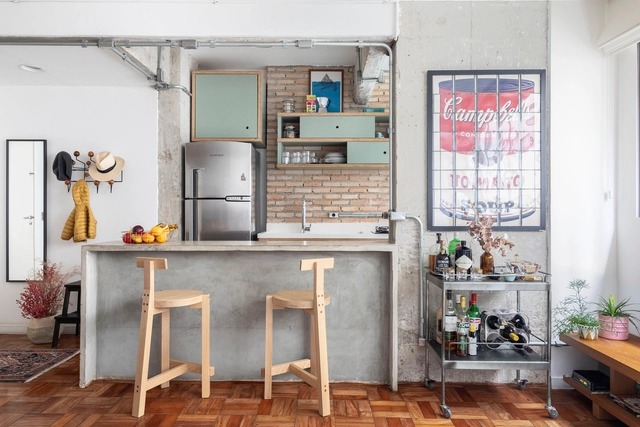 Apartamento LR / Filipe Doria Arquitetura - Fotografia de Interiores, Decoração , Cozinha, Mesa