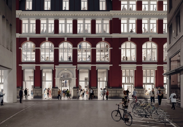 Christian Kerez Unveils Winning Design for the Renovation of the Palazzo Rosso in St Gallen. Switzerland - Featured Image