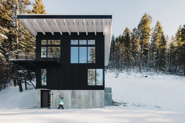 Columbia River Valley Lookout / Twobytwo Architecture Studio - Exterior Photography, Detail, Facade, Door