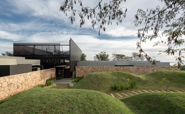 Ensayo Umbra / Bauen - Fotografía exterior, Casas, Jardín, Fachada