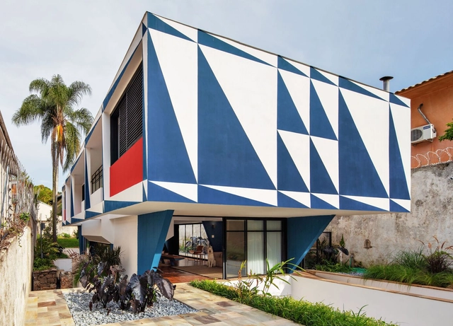Restauro Casa dos Triângulos / Metrópole Arquitetos - Fotografia de Exterior, Restauração, Fachada
