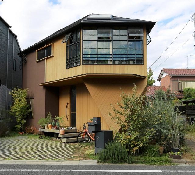 Kimoto House / Niko Design Studio - Exterior Photography, Houses, Facade, Door, Chair, Bench